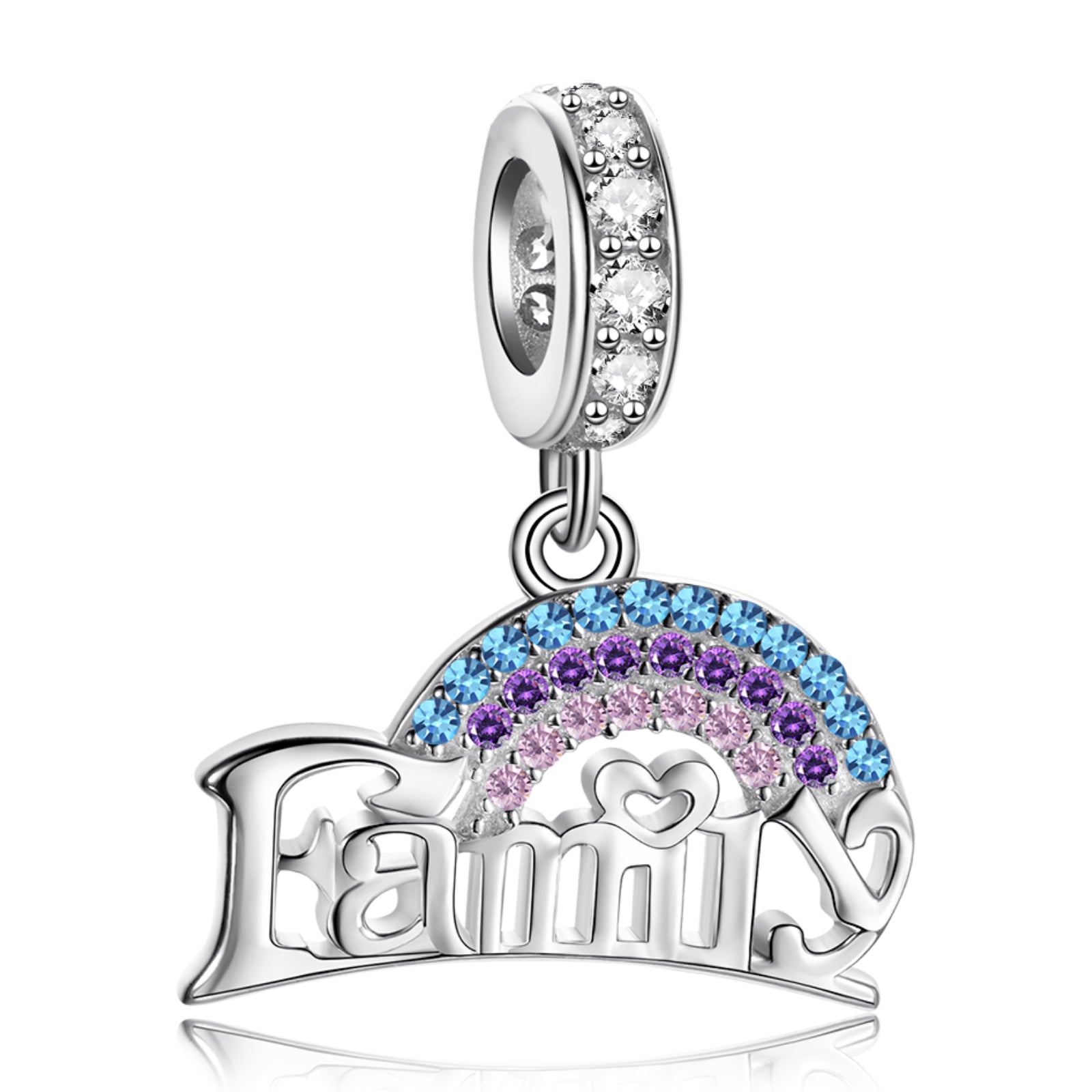 Family Rainbow Charm