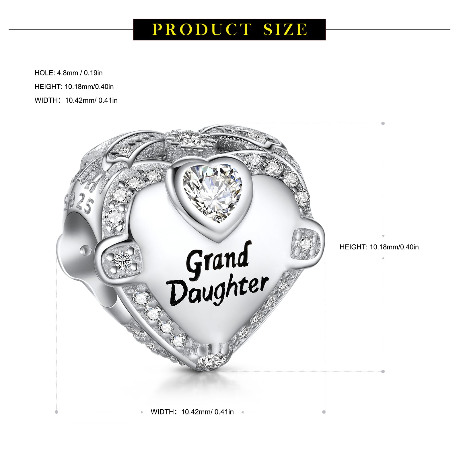 Grand Daughter Charms