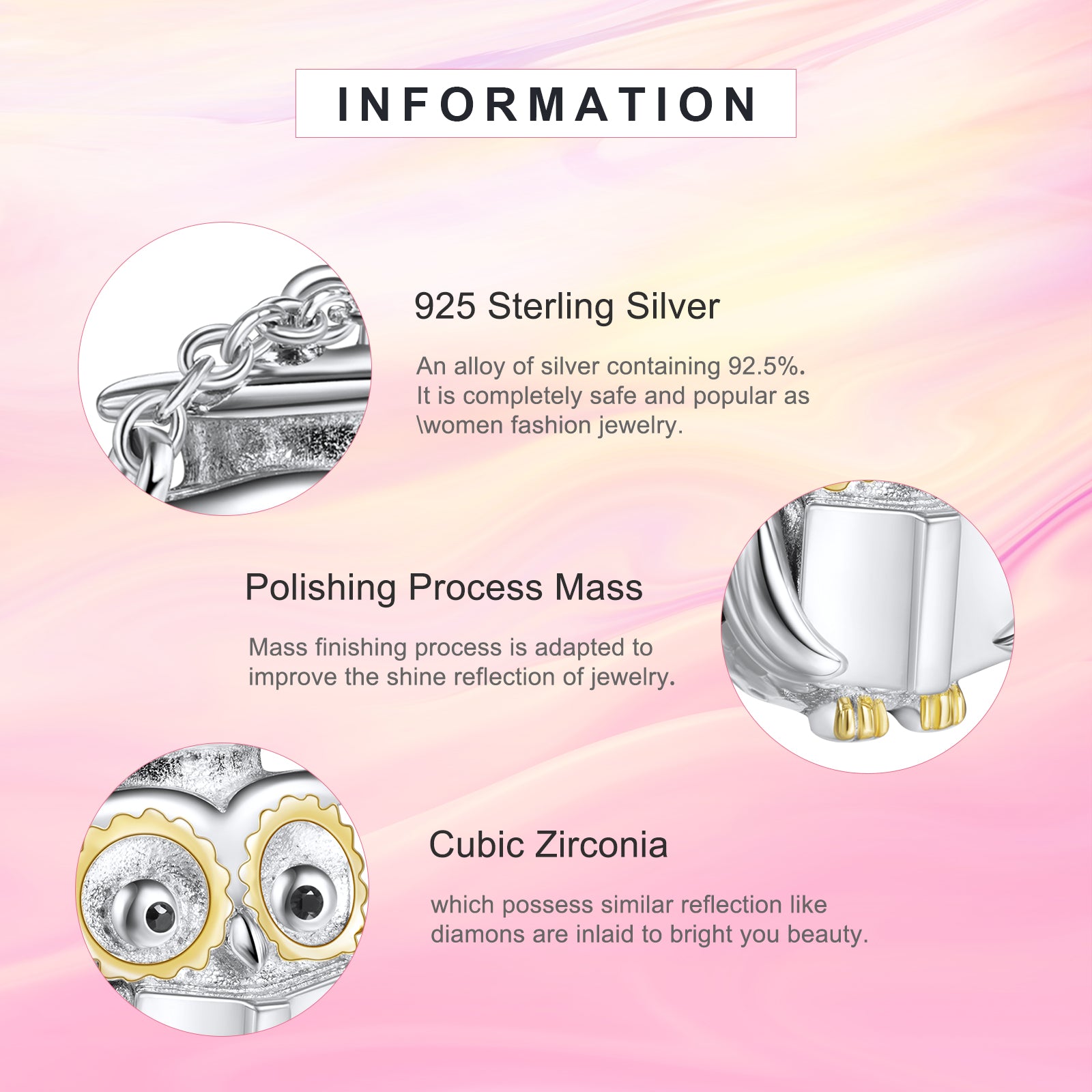 Wise Owl Graduation Charms