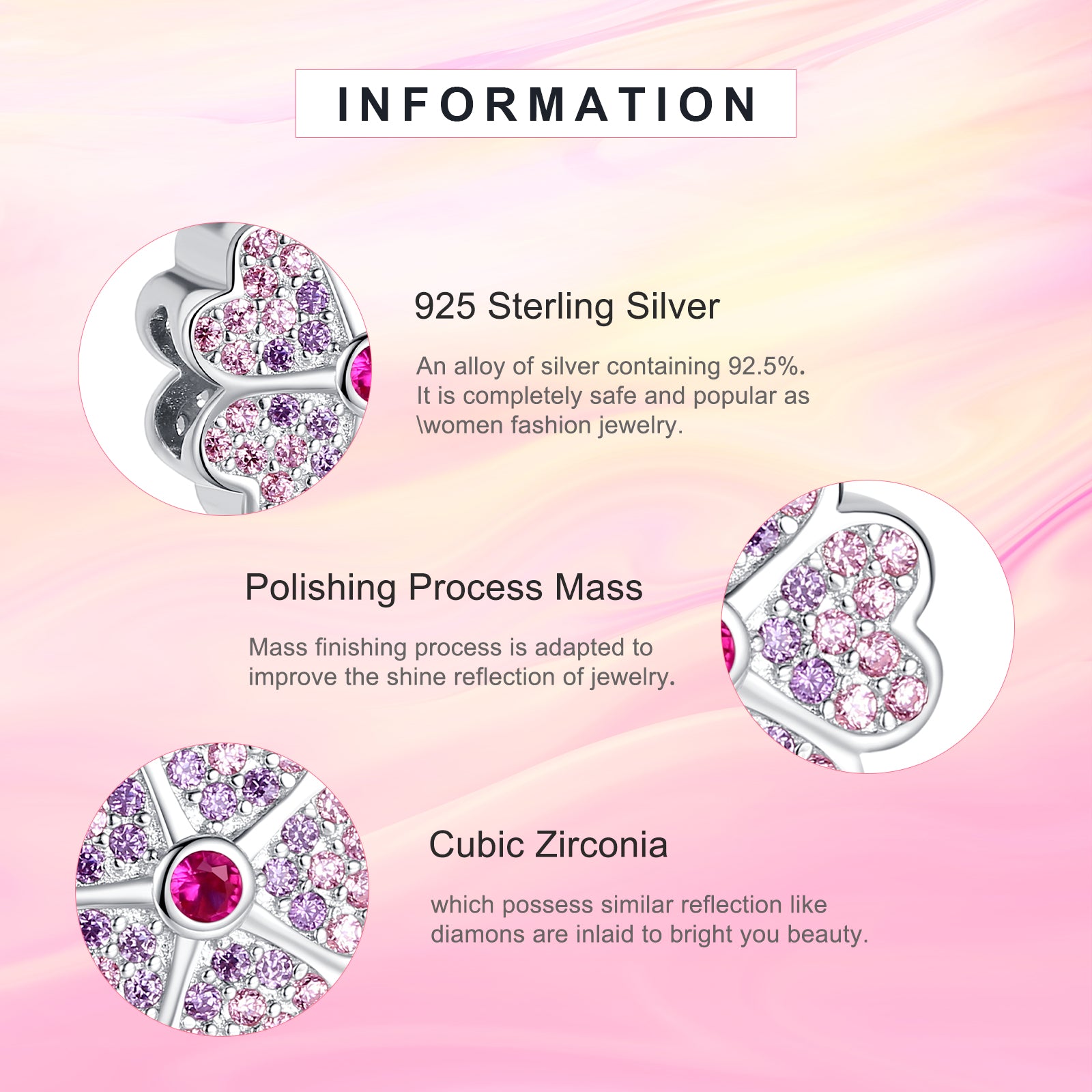 Sparklin Flower Charms