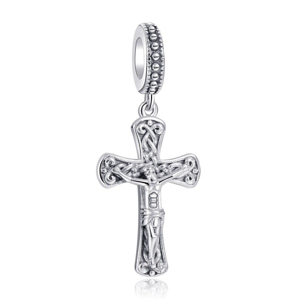 Silver Cross Charms