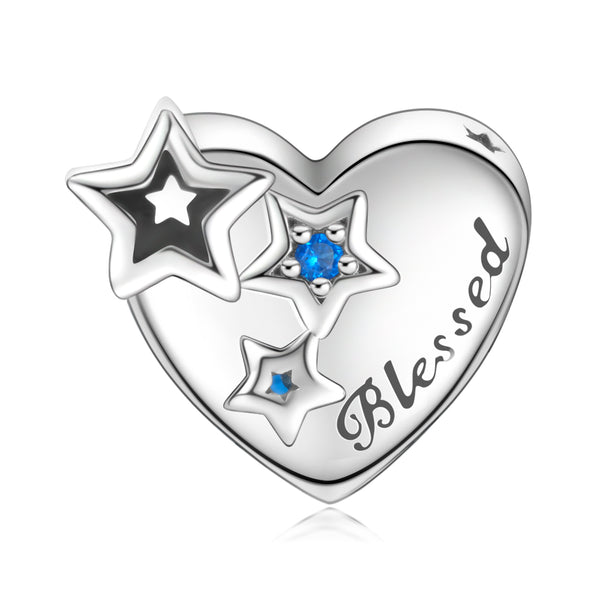 Blessed Heart Charms