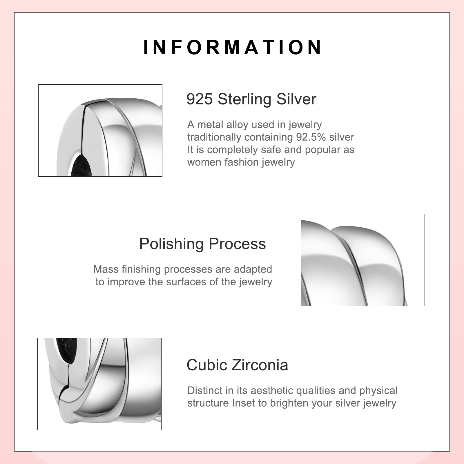 Sterling Silver Clip Charm