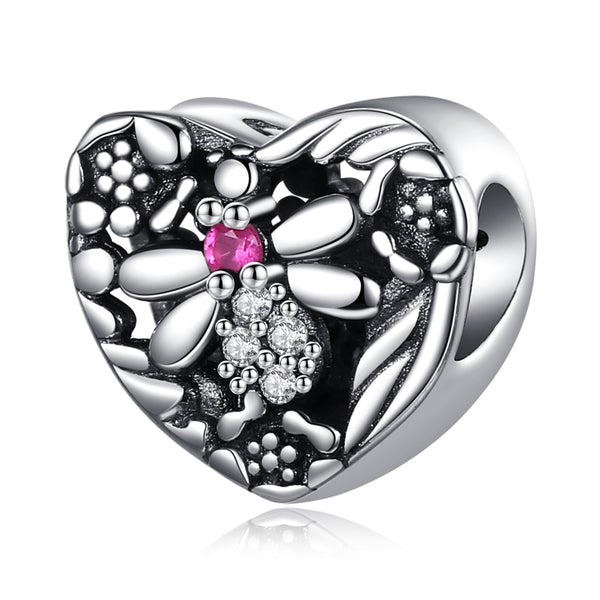 Bee Heart Charms - NINGAN