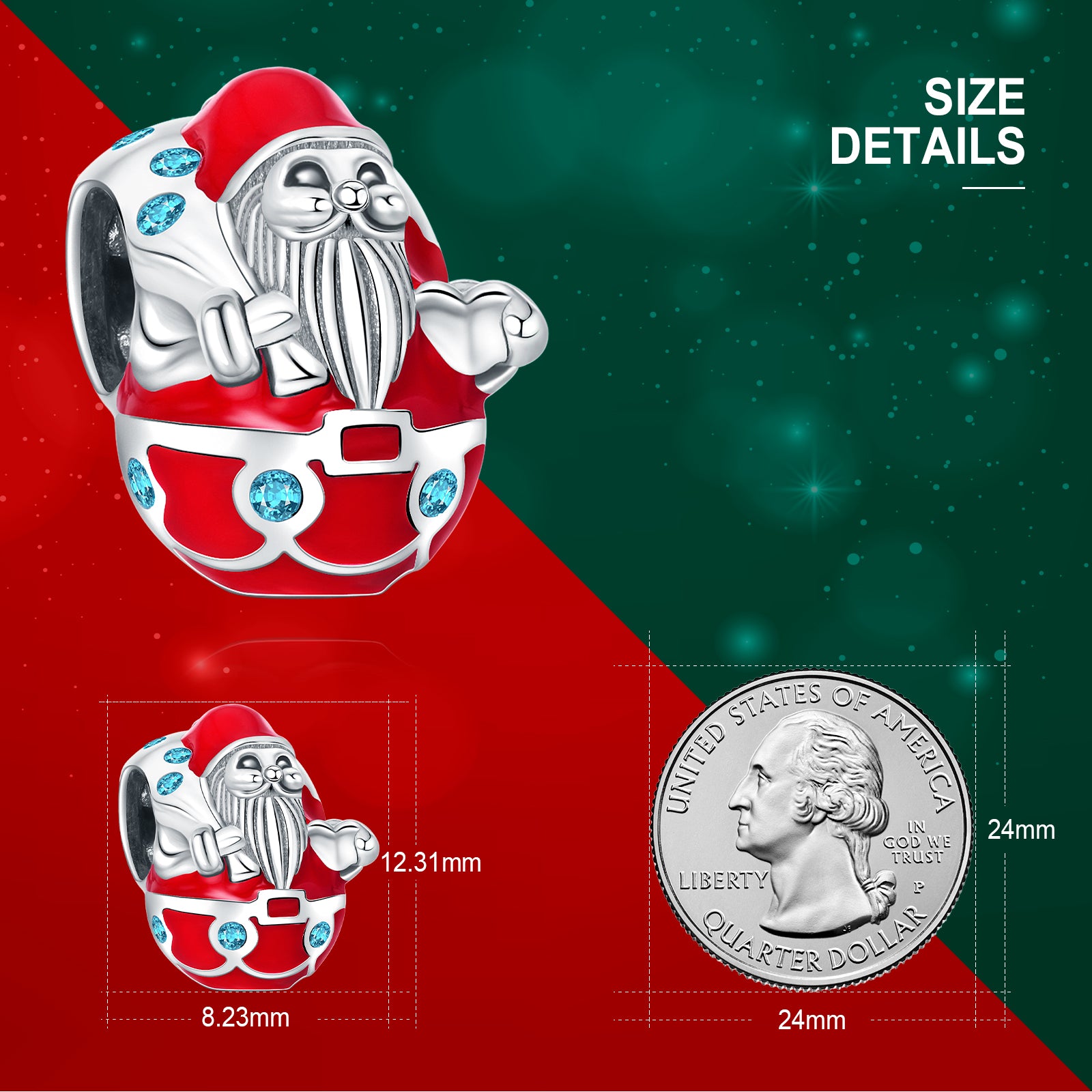 Santa Claus Charms