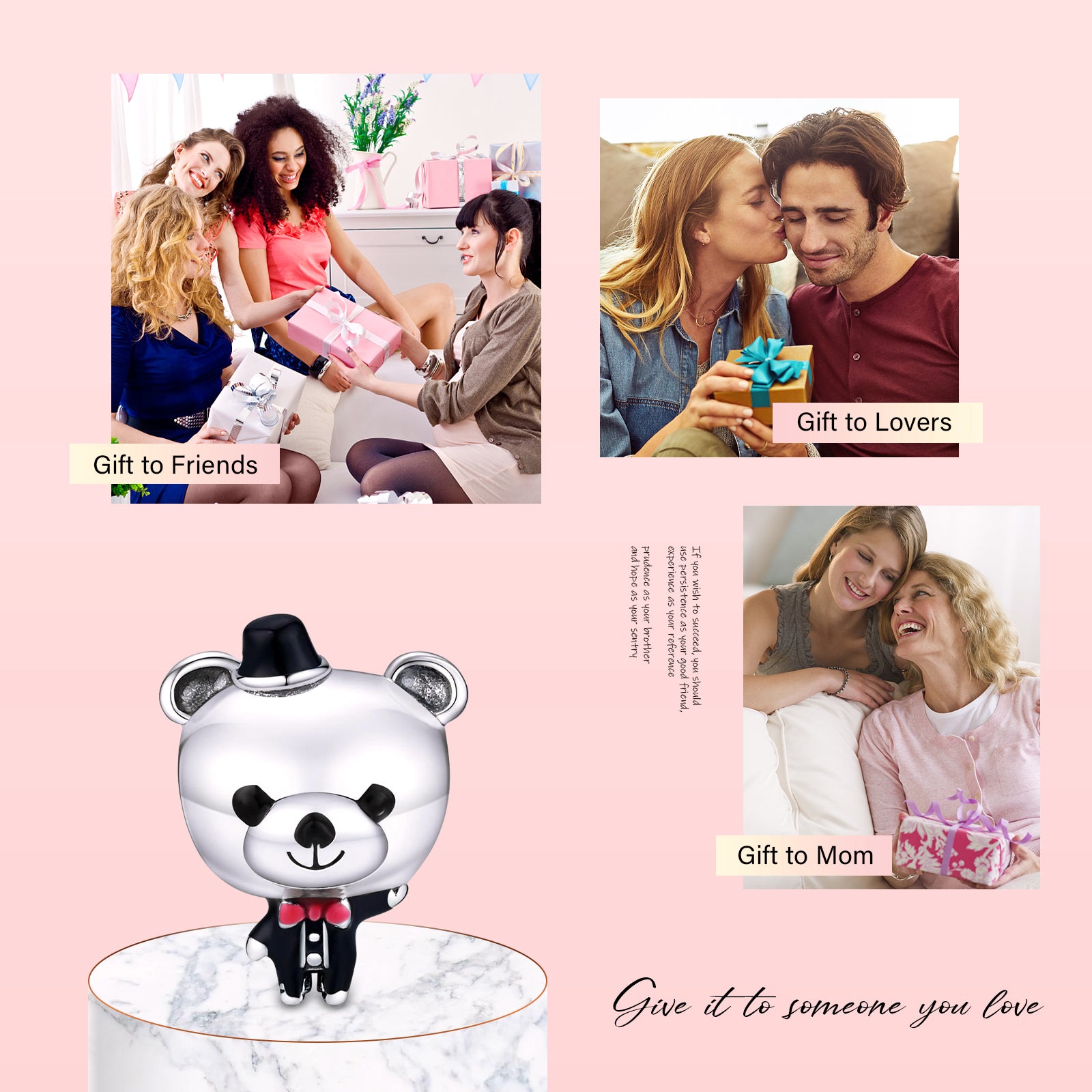 Wedding Bear Charms
