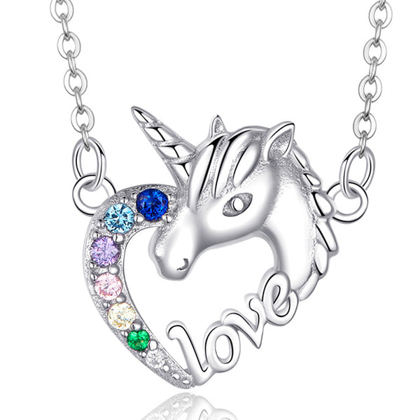 Unicorn Sterling Silver Necklaces